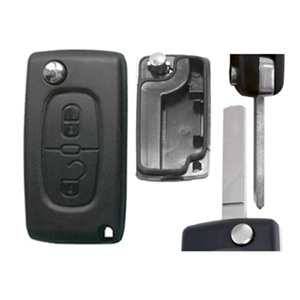 PEUGEOT 307 / PARTNER ΑΝΤΑΛΛΑΚΤΙΚΟ ΚΛΕΙΔΙ ΜΕ ΚΑΛΥΜΜΑ 2 ΚΟΥΜΠΙΩΝ / ΛΑΜΑ VA2 (ΧΩΡΙΣ ΥΠΟΣΤΗΡΙΞΗ ΜΠΑΤΑΡΙΑΣ) DGA - 1 ΤΕΜ.