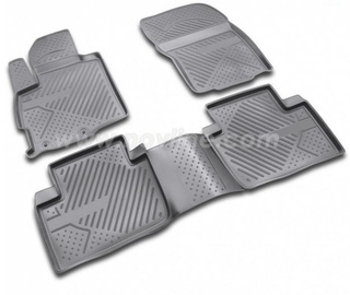 ΜΑΡΚΕ ΠΑΤΑΚΙΑ ΣΕ ΣΚΑΦΗ TPE ΛΑΣΤΙΧΟ ΓΙΑ CITROEN C-CROSSER 5D 2008-2014  ΣΕ ΜΑΥΡΟ ΧΡΩΜΑ NOVLINE - 4 ΤΕΜ.