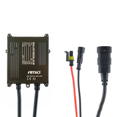 Amio - Μετασχηματιστής Xenon HID Ballast S1068 Canbus Digital τάση λειτουργίας 9-16V απόδοσης 35W ένταση ρεύματος 3.2A για kit Xenon διάσταση 85x60x15mm για Επιβατικά Αυτοκίνητα - 1 τεμ. (01547/AM)