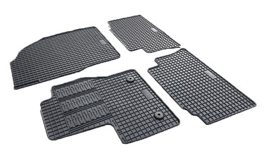 ΜΑΡΚΕ ΠΑΤΑΚΙΑ ΣΕ ΣΚΑΦΗ ΛΑΣΤΙΧΟ ΓΙΑ FORD C-ΜΑΧ 2010-2013 ΣΕ ΜΑΥΡΟ ΧΡΩΜΑ ΜΕ ΚΟΥΜΠΩΜΑΤΑ CIK - 4 ΤΕΜ.
