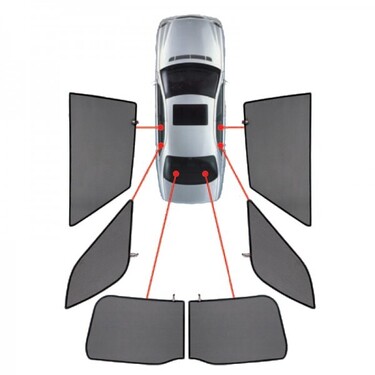 ΚΟΥΡΤΙΝΑΚΙΑ ΜΑΡΚΕ CAR SHADES ΓΙΑ HYUNDAI i30 5p 3/12+ - 6 ΤΕΜ.