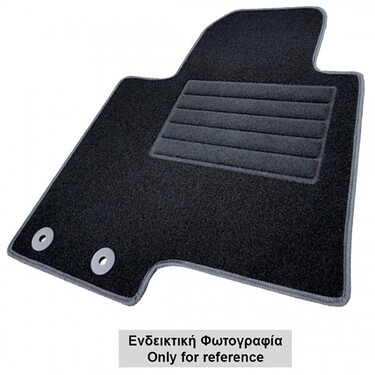 VW SHARAN MK2 7ΘΕΣΙΟ 2010-2020 ΜΑΡΚΕ ΠΑΤΑΚΙΑ ΜΟΚΕΤΑ ΣΕ ΜΑΥΡΟ ΧΡΩΜΑ ΜΕ ΚΟΥΜΠΩΜΑΤΑ CIK - 5 ΤΕΜ.