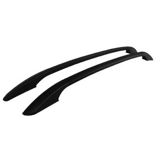 ΜΠΑΡΕΣ ΟΡΟΦΗΣ ΓΙΑ PORSCHE CAYENNE 2003-2010 ΠΑΡΑΛΛΗΛΕΣ ΑΛΟΥΜΙΝΙΟΥ ΜΑΥΡΕΣ SOLID OMTEC - 2 TEM.