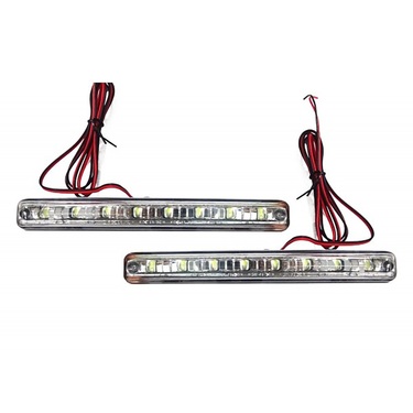 DAYLINE ΠΡΟΣΘΕΤΟ ΔΙΕΘΝΗ ΜΕ 8LED 12V 157X18X44mm ΑΣΗΜΙ 2ΤΕΜ.
