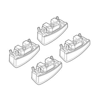 ΑΚΡΑ ΓΙΑ ΜΠΑΡΕΣ NORDRIVE ΓΙΑ FIAT PANDA 2/12+ KIT