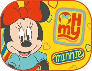 ΗΛΙΟΠΡΟΣΤΑΣΙΕΣ ΠΛΑΙΝΕΣ MINNIE & MICKEY ΜΕ ΒΕΝΤΟΥΖΑ  (44x35cm) AMIO - 2TEM