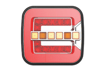 ΦΑΝΑΡΙ ΠΙΣΙΝΟ RCL-08-LR 10-30V LED 108x102x38mm ΜΕ ΚΑΛΩΔΙΟ 1ΤΕΜ