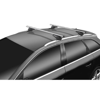 MENABO ΜΠΑΡΕΣ ΑΛΟΥΜΙΝΙΟΥ ARIEM 118.5 cm ΣΕ ΑΣΗΜΙ ΧΡΩΜΑ ΓΙΑ Alfa Romeo Stelvio 5 doors 2017> ΜΕ FLUSH ή RAISED RAILS - 2 ΤΕΜ. (14700/MB)