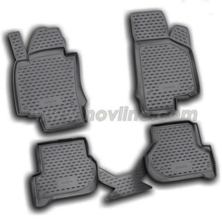 ΜΑΡΚΕ ΠΑΤΑΚΙΑ ΣΕ ΣΚΑΦΗ TPE ΛΑΣΤΙΧΟ ΓΙΑ SKODA OCTAVIA 5 09/2004-2013  ΣΕ ΜΑΥΡΟ ΧΡΩΜΑ NOVLINE - 4 ΤΕΜ.