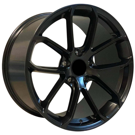 ΖΑΝΤΕΣ 20'' PORSCHE STYLE 9.5X20 5X130 ET45 ΜΑΥΡΟ ΜΑΤ ΚΩΔΙΚΟΣ : 5084