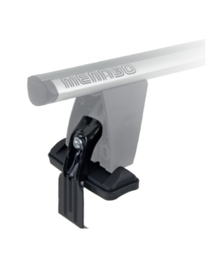 MENABO DLKIT93G KIT TYPE G ΑΚΡΑ (ΠΟΔΙΑ) ΓΙΑ ΜΠΑΡΕΣ ΟΡΟΦΗΣ DELTA / OMEGA BLACK / SILVER - 1 ΣΕΤ (16040/MB)