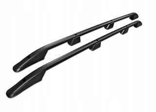 ΜΠΑΡΕΣ ΟΡΟΦΗΣ ΓΙΑ FORD TRANSIT CONNECT / TOURNEO CONNECT / VW CADDY 2021+  ΠΑΡΑΛΛΗΛΕΣ L1 ΑΛΟΥΜΙΝΙΟΥ ΜΑΥΡΕΣ ΟMTEC - 2 TEMΑΧΙΑ
