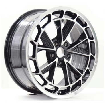 ΖΑΝΤΕΣ 18'' AUDI STYLE 8x18 5x112 ET35 BLACK ΚΩΔΙΚΟΣ : 48