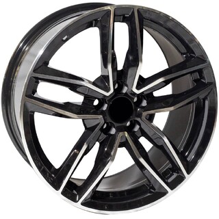 ΖΑΝΤΕΣ 17'' AUDI STYLE 7.5x17 5x112 ET42 ΜΑΥΡΟ ΔΙΑΜΑΝΤΕ ΚΩΔΙΚΟΣ : 1196H