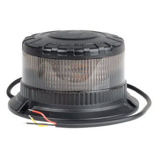 ΦΑΡΟΣ ΦΙΜΕ HEAVY DUTY W28B 12/24V ΠΟΡΤΟΚΑΛΙ 16LED ΒΙΔΩΤΟΣ Υ77mm Φ110mm AMIO - 1 τεμ.
