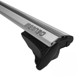 MENABO ΜΠΑΡΕΣ ΟΡΟΦΗΣ ΑΛΟΥΜΙΝΙΟΥ LINCE XL SILVER 135 cm ΣΕ ΑΣΗΜΙ ΧΡΩΜΑ ΓΙΑ Peugeot 3008 5 doors 2016>2020 ΜΕ FLUSH RAILS - 2 ΤΕΜ (8880/MB)