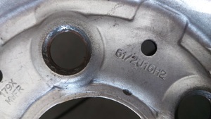 ΜΕΤΑΧΕΙΡΙΣΜΕΝΕΣ ΣΙΔΕΡΕΝΙΕΣ ΖΑΝΤΕΣ 16'' MERCEDES VITO 6.5X16 5X112 ET52