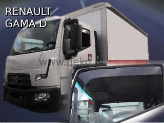 ΑΝΕΜΟΘΡΑΥΣΤΕΣ ΓΙΑ RENAULT Gama D Cab 2,0 (3,5-7,5 T)2014R - ΖΕΥΓΑΡΙ ΑΠΟ ΕΥΚΑΜΠΤΟ ΦΙΜΕ ΠΛΑΣΤΙΚΟ HEKO - 2 ΤΕΜ.
