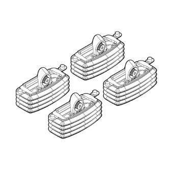 ΑΚΡΑ ΓΙΑ ΜΠΑΡΕΣ NORDRIVE ΓΙΑ FIAT CROMA 05/05-04/11 KIT