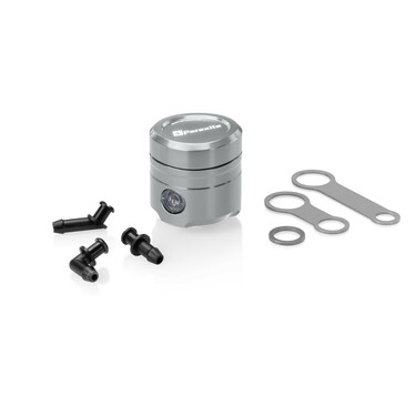 ΔΟΧΕΙΟ ΥΓΡΩΝ ΦΡΕΝΩΝ / ΣΥΜΠΛΕΚΤΗ MOTO 25ml ΣΕ ΑΣΗΜΙ ΧΡΩΜΑ PARAXITE - 1 ΤΕΜ.