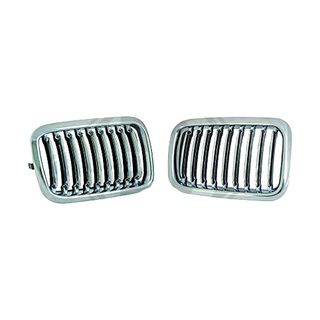BMW ΣΕΙΡΑ 3 E36 90-09.96 COUPE/CABRIO/COMPACT ΜΑΣΚΑΚΙΑ ΕΜΠΡΟΣ SPORT-LOOK ΧΡΩΜΙΟ (ΚΑΡΔΙΕΣ)
