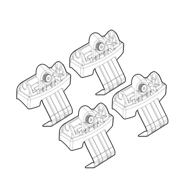 FORD EXPLORER 5D 06/24+ ΑΚΡΑ ΓΙΑ ΜΠΑΡΕΣ NORDRIVE