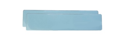 ΠΡΟΣΤΑΤΕΥΤΙΚΟ ΤΖΑΜΙ ΠΙΝΑΚΙΔΑΣ LIGHT BLUE ΝΕΟΥ ΤΥΠΟΥ 52,7 X 12 cm  (ΠΛΑΣΤΙΚΟ/ΜΠΛΕ) - 2 ΤΕΜ.