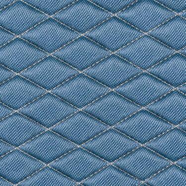 Πλατοκάθισμα με Προσκέφαλο COVER-TECH FABRIC 2τεμ. Γαλάζιο/Μπεζ
