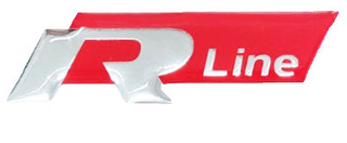 R LINE ΑΥΤΟΚΟΛΛΗΤΟ ΣΗΜΑ ΚΟΚΚΙΝΟ/ΧΡΩΜΙΟ 7,5x2,1cm ΜΕ ΕΠΙΚΑΛΥΨΗ ΕΠΟΞΕΙΔΙΚΗΣ ΡΥΤΙΝΗΣ - 1 ΤΕΜ.