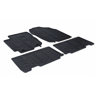 ΜΑΡΚΕ ΠΑΤΑΚΙΑ ΣΕ ΣΚΑΦΗ ΛΑΣΤΙΧΟ ΓΙΑ TOYOTA RAV4 03/2013-2019 SUMISURA ΣΕ ΜΑΥΡΟ ΧΡΩΜΑ ME ΚΟΥΜΠΩΜΑΤΑ LAMPA - 4 ΤΕΜ.