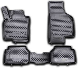 ΜΑΡΚΕ ΠΑΤΑΚΙΑ ΣΕ ΣΚΑΦΗ TPE ΛΑΣΤΙΧΟ ΓΙΑ VW TIGUAN 5D 10/2007-2016   ΣΕ ΜΑΥΡΟ ΧΡΩΜΑ NOVLINE - 4 ΤΕΜ.