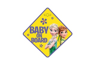 BABY ON BOARD ΕΝΔΕΙΞΗ FROZEN AMIO - 1 ΤΕΜ.