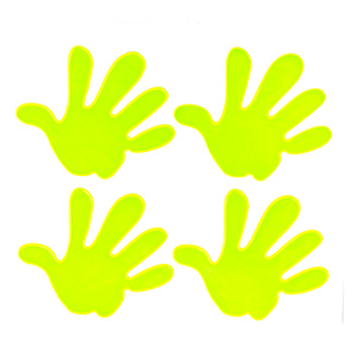 ΑΝΑΚΛΑΣΤΙΚΑ ΑΥΤΟΚΟΛΛΗΤΑ PVC ΠΑΛΑΜΕΣ ΧΕΡΙΩΝ/HANDS AMIO - 4 τεμ.