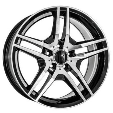ΖΑΝΤΕΣ 19'' ΑΣΥΜΜΕΤΡΕΣ MERCEDES REPLICA 8.5x19 9.5x19 5x112 ET38 BLACK ΚΩΔΙΚΟΣ : 552