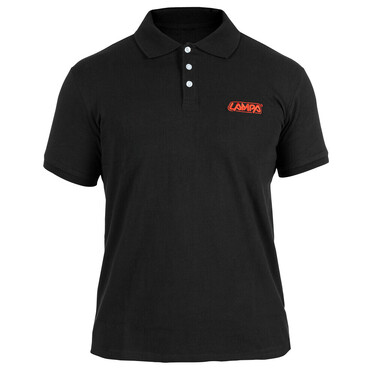 ΜΠΛΟΥΖΑΚΙ POLO ΣΕ ΜΑΥΡΟ ΧΡΩΜΑ LAMPA (XXXL) 100% ΒΑΜΒΑΚΕΡΟ 1ΤΕΜ.
