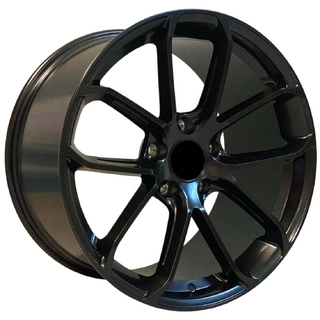 ΖΑΝΤΕΣ 20'' PORSCHE STYLE 9.5X20 5X130 ET45 ΜΑΥΡΟ ΜΑΤ ΚΩΔΙΚΟΣ : 5084