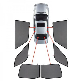 ΚΟΥΡΤΙΝΑΚΙΑ ΜΑΡΚΕ CAR SHADES ΓΙΑ HYUNDAI i30 5p 3/12+ - 6 ΤΕΜ.