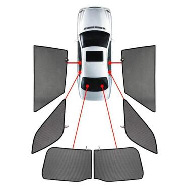 MINI CLUBMAN 3D 08-14 ΚΟΥΡΤΙΝΑΚΙΑ ΜΑΡΚΕ CAR SHADES - 6 ΤΕΜ.