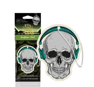 ΑΡΩΜΑΤΙΚΟ ΚΡΕΜΑΣΤΟ AROMA CAR MUERTOS HEADPHONES SKULL ΑMiO - 1 TEM.