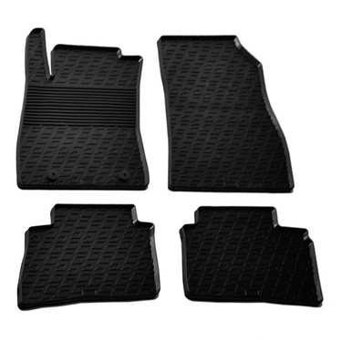 ΜΑΡΚΕ ΠΑΤΑΚΙΑ ΣΕ ΣΚΑΦΗ ΛΑΣΤΙΧΟ ΓΙΑ NISSAN JUKE 10/2010-11/2019 SUMISURA ΣΕ ΜΑΥΡΟ ΧΡΩΜΑ ME ΚΟΥΜΠΩΜΑΤΑ LAMPA - 4 ΤΕΜ.
