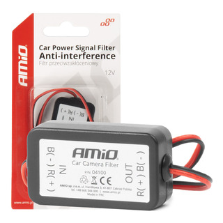 ΦΙΛΤΡΟ ΣΗΜΑΤΟΣ ΚΕΡΑΙΑΣ 12V 2A 24W AMIO - 1 τεμ.