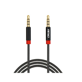 ΚΑΛΩΔΙΟ ΣΥΝΔΕΣΗΣ AUX MINI JACK>JACK 3,5mm 100cm ΑMiO - 1 TEM.