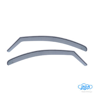 ΖΕΥΓΑΡΙ ΜΠΡΟΣΤΙΝΟΙ ΑΝΕΜΟΘΡΑΥΣΤΕΣ ΓΙΑ PEUGEOT 206 5D 1998-2007 / 206 SW 1998-2007 / 206+ 5D 2009-2011 ΑΠΟ ΕΥΚΑΜΠΤΟ ΧΥΤΟ ΑΚΡΥΛΙΚΟ ΓΥΑΛΙ (CAST ACRYLIC GLASS) DGA - 2 ΤΕΜ