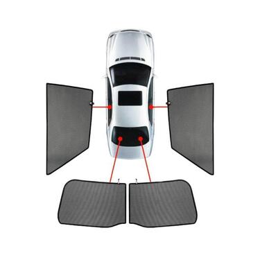 ΚΟΥΡΤΙΝΑΚΙΑ ΜΑΡΚΕ CAR SHADES ΓΙΑ BMW ΣΕΙΡΑ 3 COMPACT E46/5 2D 00-05 - 4 ΤΕΜ.
