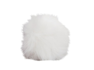 ΚΑΛΥΜΜΑ ΓΙΑ ΠΟΜΟΛΟ ΤΑΧΥΤΗΤΩΝ FLUFFY FUR COVER ΛΕΥΚΟ ΓΟΥΝΙΝΟ ΧΝΟΥΔΩΤΟ SIMONI RACING - 1 TEM.