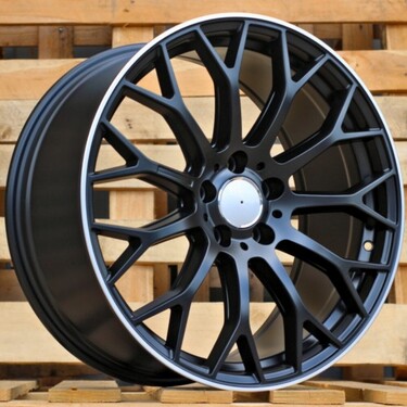 ΖΑΝΤΕΣ 19'' MERCEDES STYLE 8X19 9X19 5X112 ET38 ΜΑΥΡΟ ΜΑΤ ΔΙΑΜΑΝΤΕ ΚΩΔΙΚΟΣ : 1180