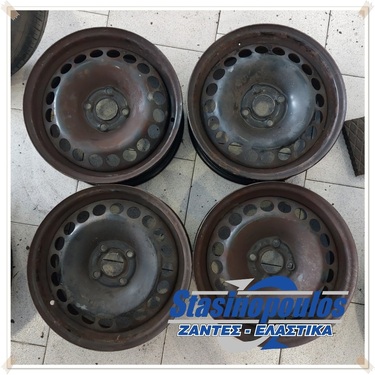ΜΕΤΑΧΕΙΡΙΣΜΕΝΕΣ ΣΙΔΕΡΕΝΙΕΣ ΖΑΝΤΕΣ 15'' OPEL 4X100