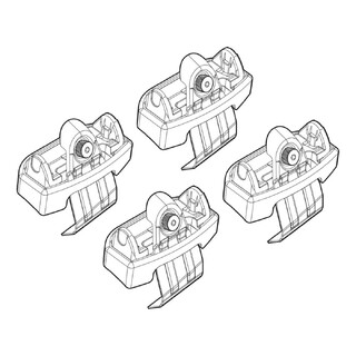 ΑΚΡΑ ΓΙΑ ΜΠΑΡΕΣ NORDRIVE ΓΙΑ FIAT 500X 11/14+ KIT