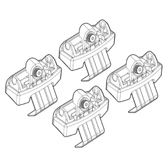 ΑΚΡΑ ΓΙΑ ΜΠΑΡΕΣ NORDRIVE ΓΙΑ RENAULT ESPACE 05/15+  KIT