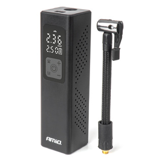 Amio - ΚΟΜΠΡΕΣΕΡ ΑΕΡΑ 12V 10BAR 150PSI 20L/MIN 100W ΜΕ ΨΗΦΙΑΚΗ ΟΘΟΝΗ & ΦΑΚΟ LED 1ΤΕΜ. (04376/AM)